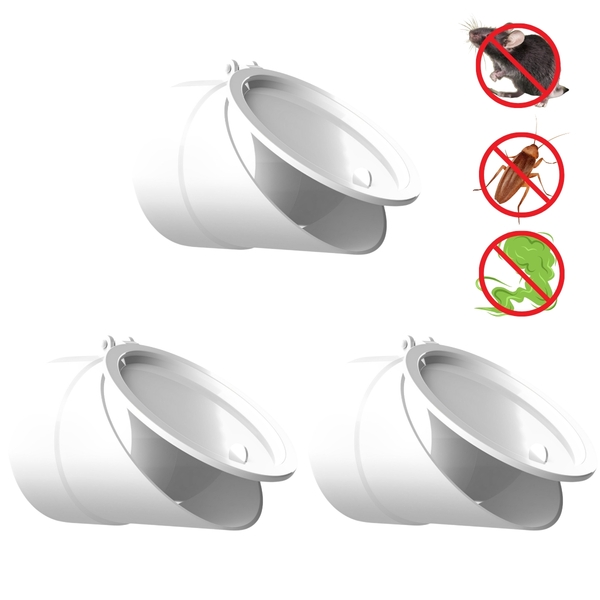 Válvula De Retenção Esgoto Para Canos 75mm | Valeplast | 03 Un